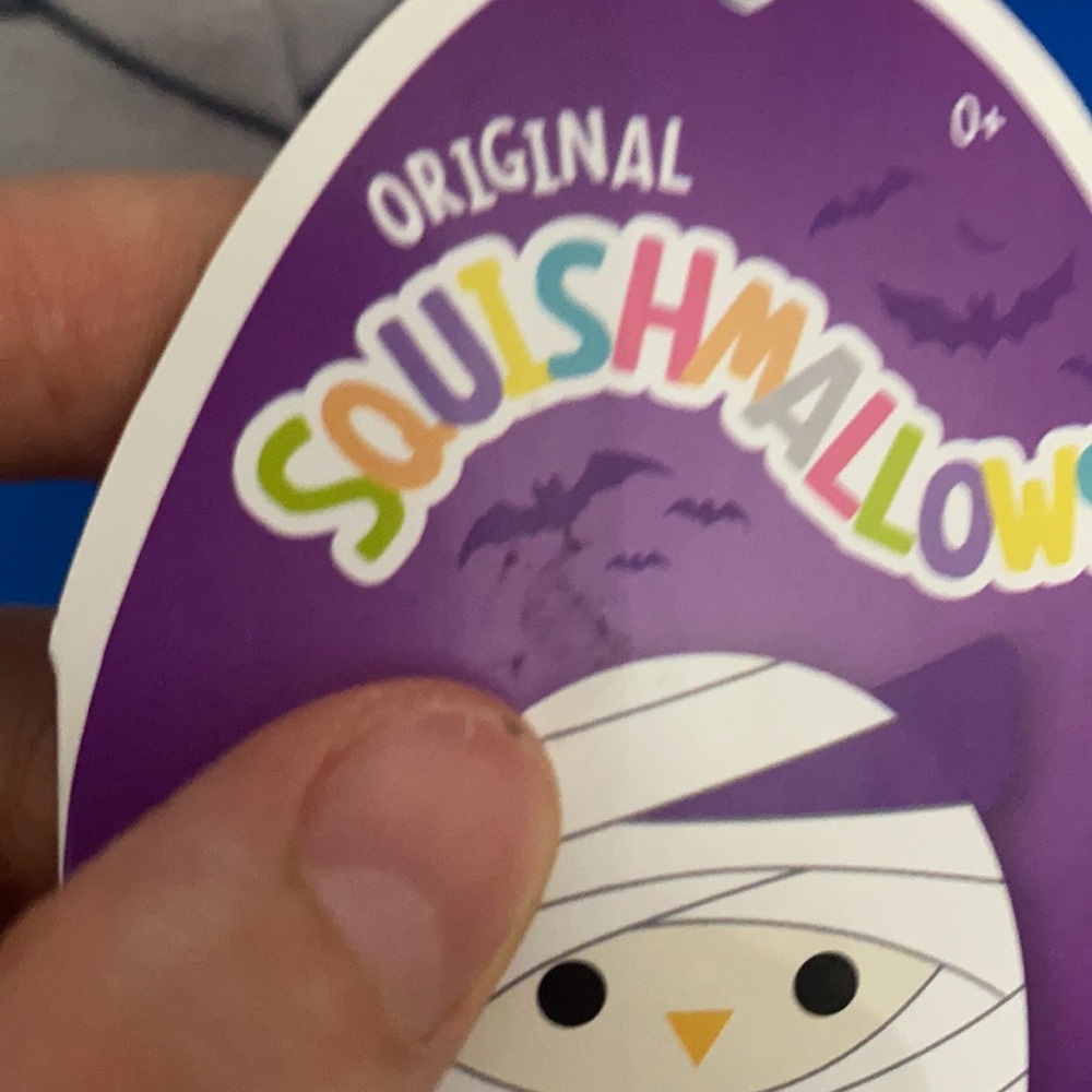 Original Squishmallows Named Holly Size 8 “ Inch Mummy Owl NWTS 2021 - Picture 4 of 11